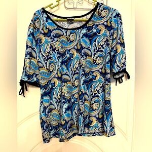 Paisley Dressy Top